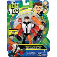 Ben10 figurina Omni-Glitch Heroes Ben-Four Arms-Rath 76100-76141