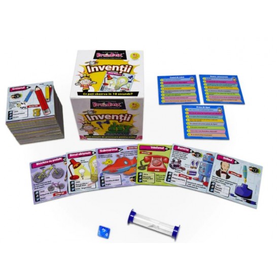 Joc educativ Brainbox Inventii 94015