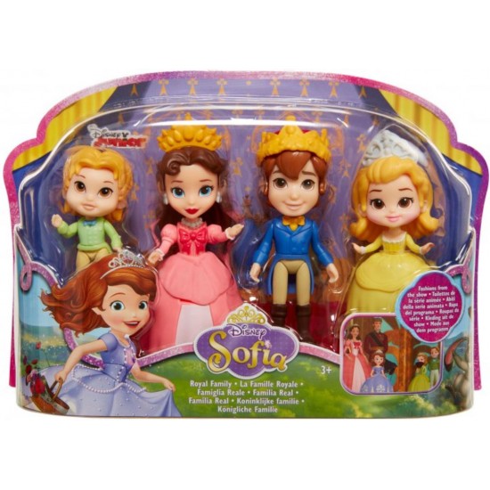 Sofia 1 set 4 figurine familia regala Jakks-pacific 1257