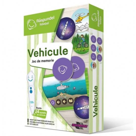Raspundel istetel joc de memorie Vehicule 19579