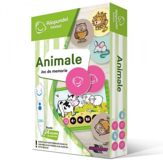Raspundel istetel joc de memorie Animale 19580