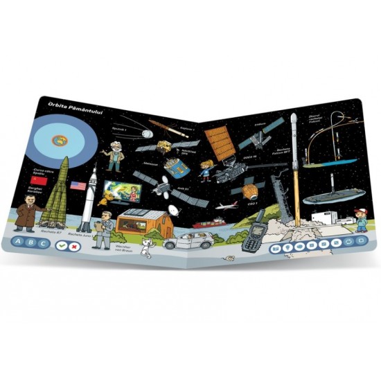 Raspundel istetel carte Calatorie in univers 27070
