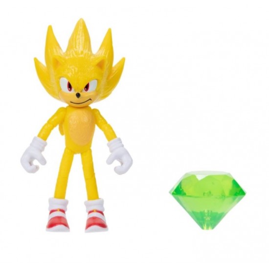 Sonic 2 figurina articulata Super Sonic 10 cm Jakks-Pacific 41497