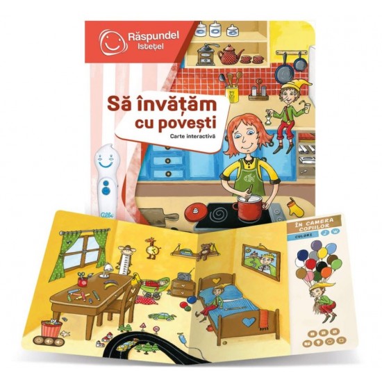 Raspundel Istetel carte Sa invatam cu povesti 63360