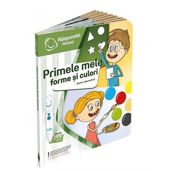 Raspundel istetel carte Primele mele forme si culori 19586