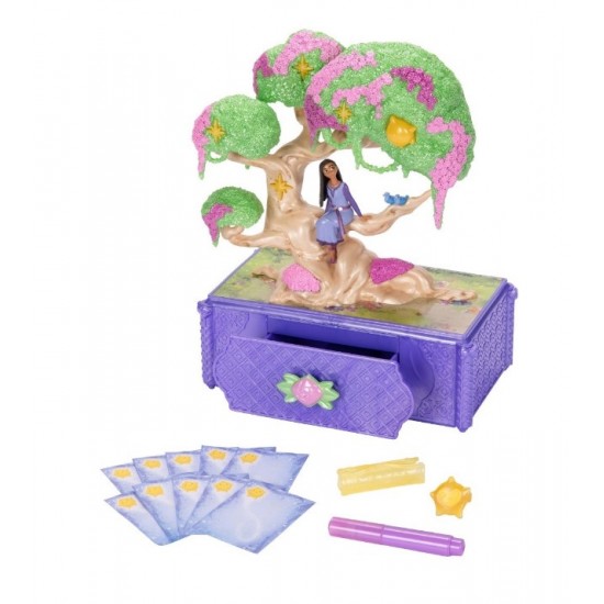 Disney Wish copacul dorintelor cutie de bijuterii cu lumini si sunete Jakks Pacific 231684