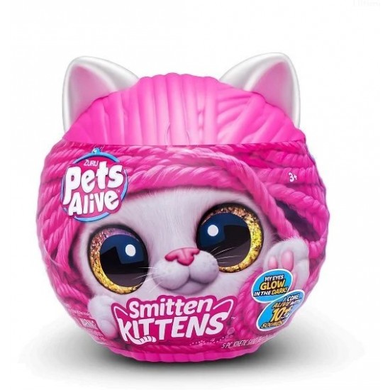Zuru Pets Alive pisica mea interactiva cu sunete Smitten Kittens 9541