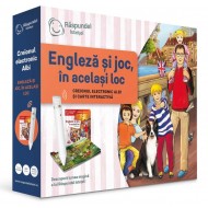 Raspundel istetel pachet creion si carte Engleza si joc 69364