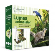 Raspundel istetel pachet creion si carte Lumea animalelor 69366