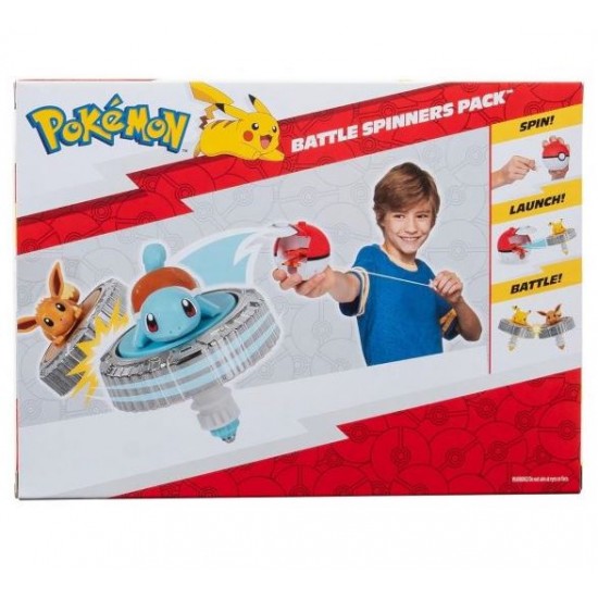 Pokemon set Battle Spinner cu figurina PKW4397