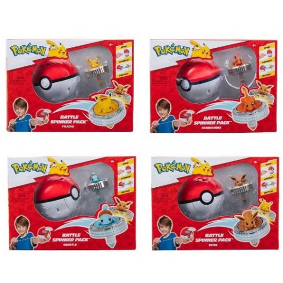 Pokemon set Battle Spinner cu figurina PKW4397