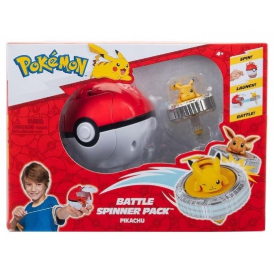 Pokemon set Battle Spinner cu figurina PKW4397