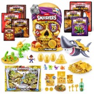 Smashers set cu peste 70 figurine si accesorii Gold Treasure Hunter Dino Island