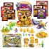 Smashers set cu peste 70 figurine si accesorii Gold Treasure Hunter Dino Island