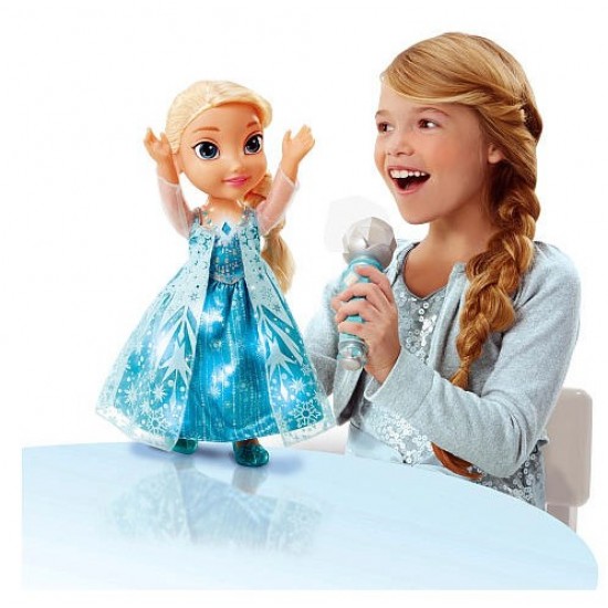 Frozen Elsa cu microfon karaoke