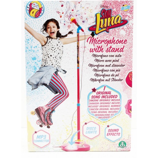 Soy Luna microfon cu stativ