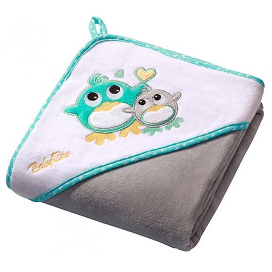 Prosop cu gluga velur 100x100 Babyono 138