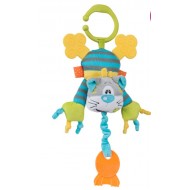 Jucarie plus pisica cu sunete Babyono 1398