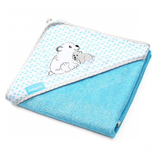Prosop copii cu gluga 100x100cm Babyono 346-02
