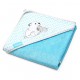Prosop copii cu gluga 100x100cm Babyono 346-02
