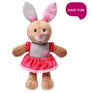 Jucarie plus bebe iepure Babyono 620