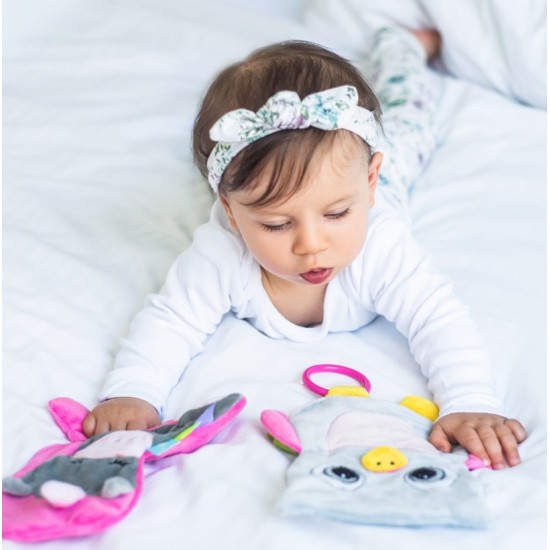 Jucarie de atasament bufnita Babyono 446