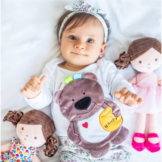 Jucarie de atasament ursulet Babyono 447