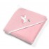 Prosop cu gluga velur 100x100cm Babyono 540-03