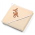 Prosop cu gluga velur 100x100cm Babyono 540-05