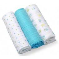 Set 3 scutece bumbac 70x70 cm Babyono 382