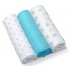 Set 3 scutece bumbac 70x70 cm Babyono 382