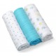 Set 3 scutece bumbac 70x70 cm Babyono 382