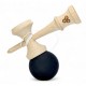 Kendama KBR Solid rubber grip Black, cu noul ken KBR big cups kbr1
