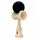 Kendama KBR Solid rubber grip Black, cu noul ken KBR big cups kbr1