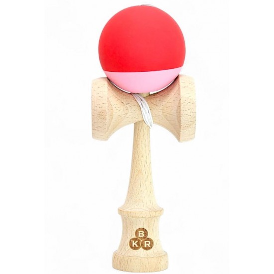 Kendama KBR Skirty Red-pink kbr9 cu cupe mari si ata lunga