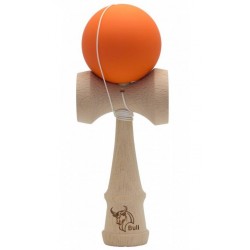 Kendama solid rubber portocaliu