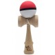 Kendama half stripe rubber rosu