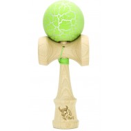 Kendama Bull crack rubber verde-argintiu