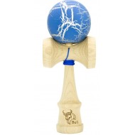 Kendama Bull crack rubber albastru-argintiu