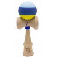 Kendama Bull rubber bleu-albastru-galben