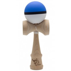 Kendama half stripe rubber rosu