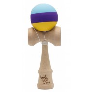 Kendama Bull rubber bleu-mov-galben