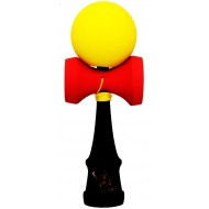 Kendama Bull full galben-rosu-negru