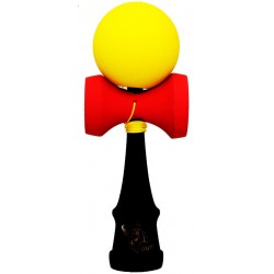 Kendama Bull full galben-rosu-negru