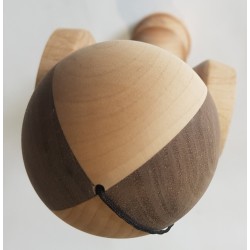Kendama Bull nature maple walnut four split