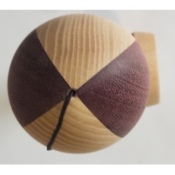 Kendama Bull nature maple purple heart four split
