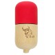 Pill Rubber Rosu