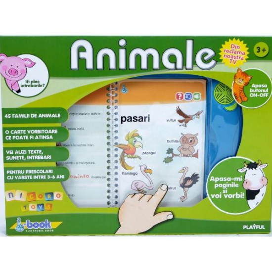 Carticica Electronica I-book Animale