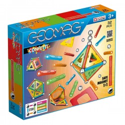 Geomag set de constructie magnetic confetti 32 piese 00350