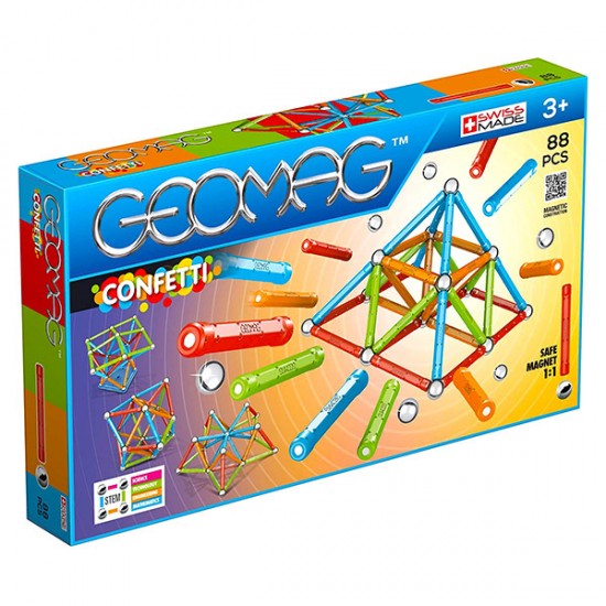 Geomag set de constructie magnetic Confetti 88 piese 00353